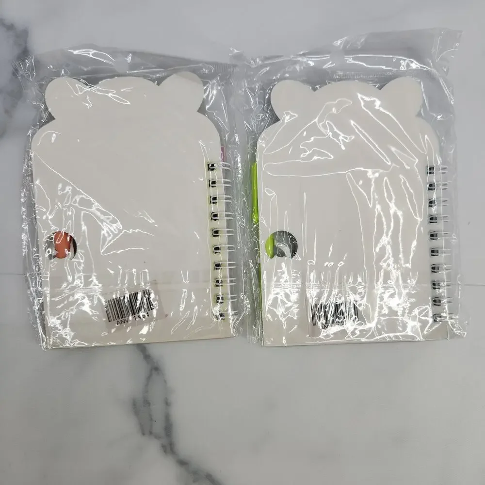 2 Spiral Pocket Notebook/Pen Ice Cream 4x5.5